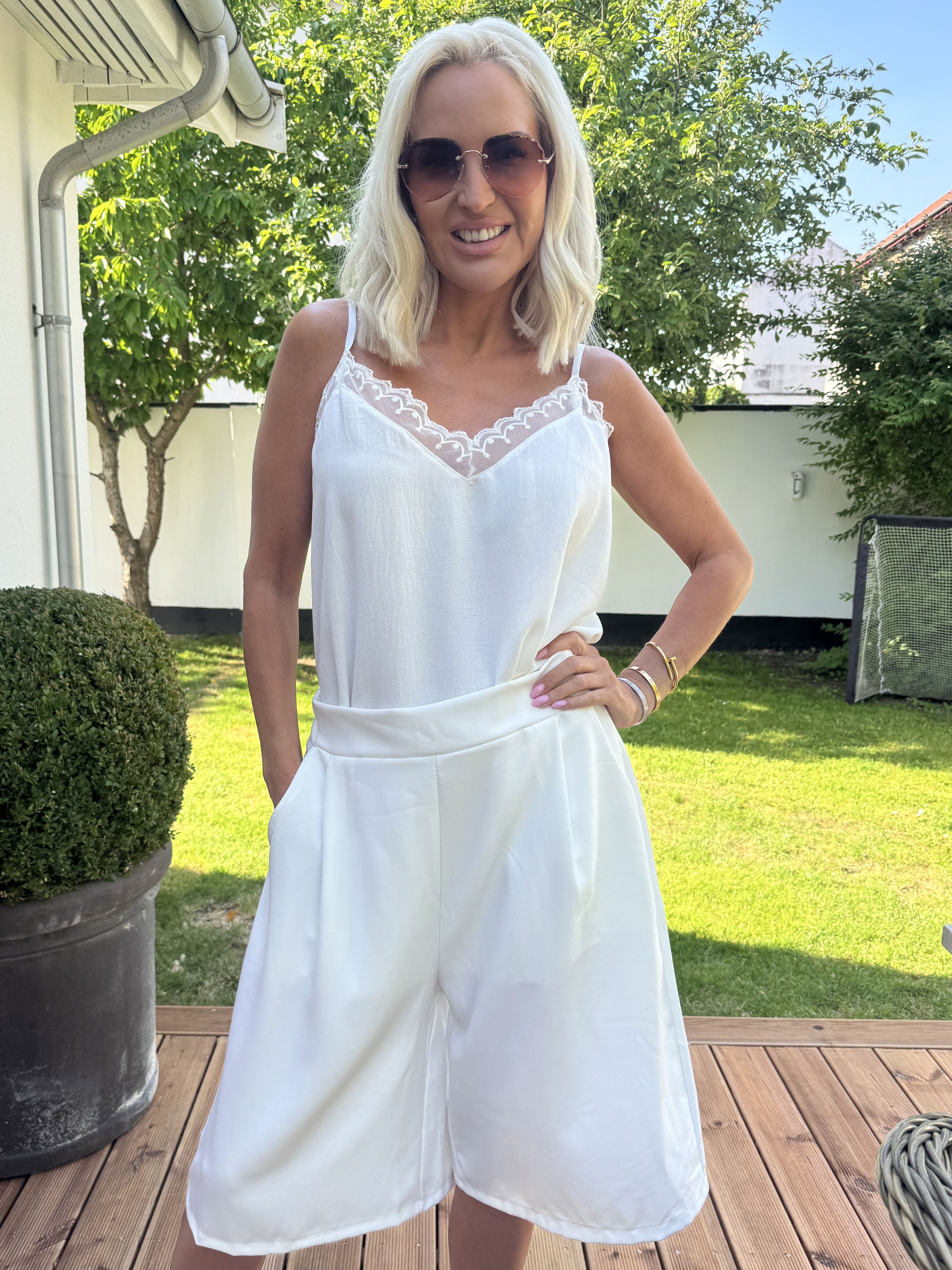 Bursia - Lange shorts i løs pasform